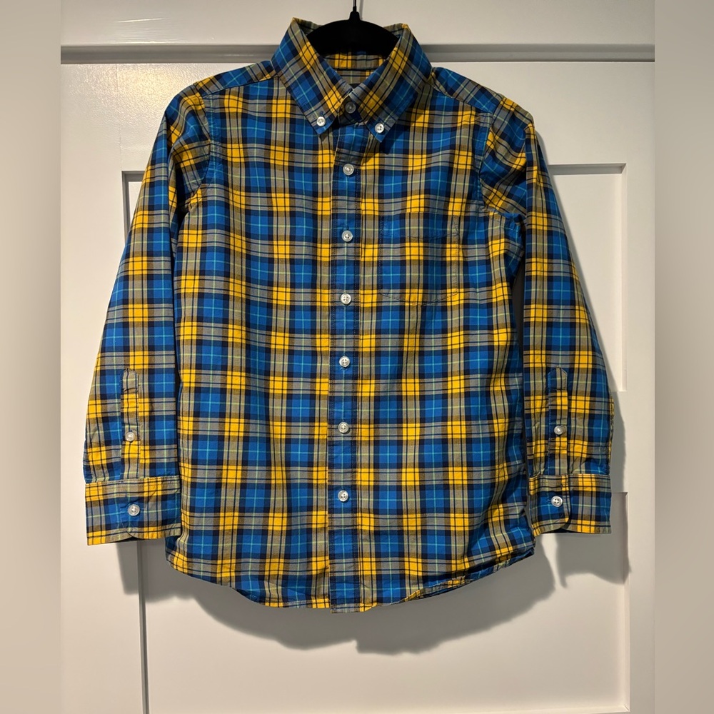 Lands End Oxford shirt. Boys Size Small (8)